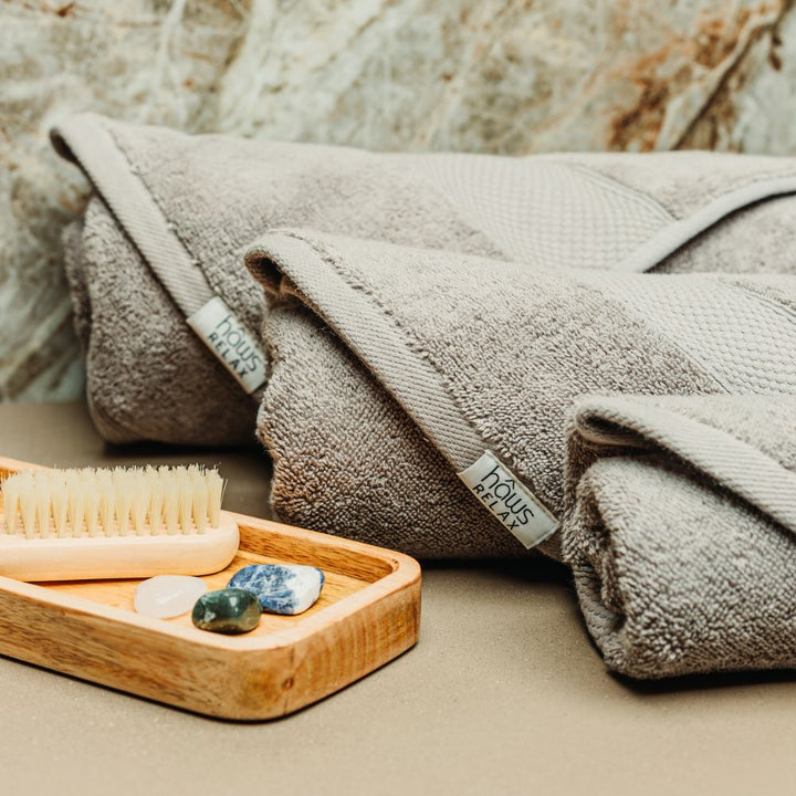 Haws Relax - Handtuchset 4-teilig grau