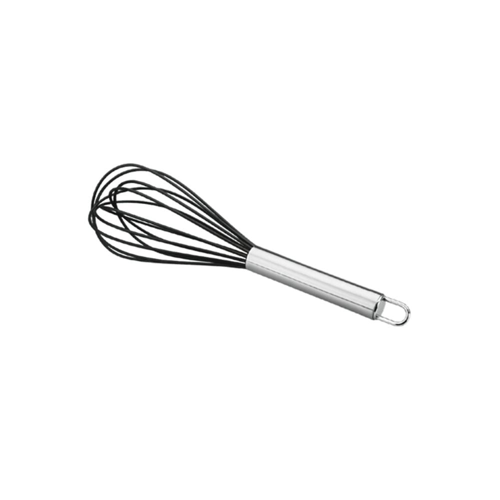 Schneebesen aus Edelstahl mit Silikon, 20 cm
