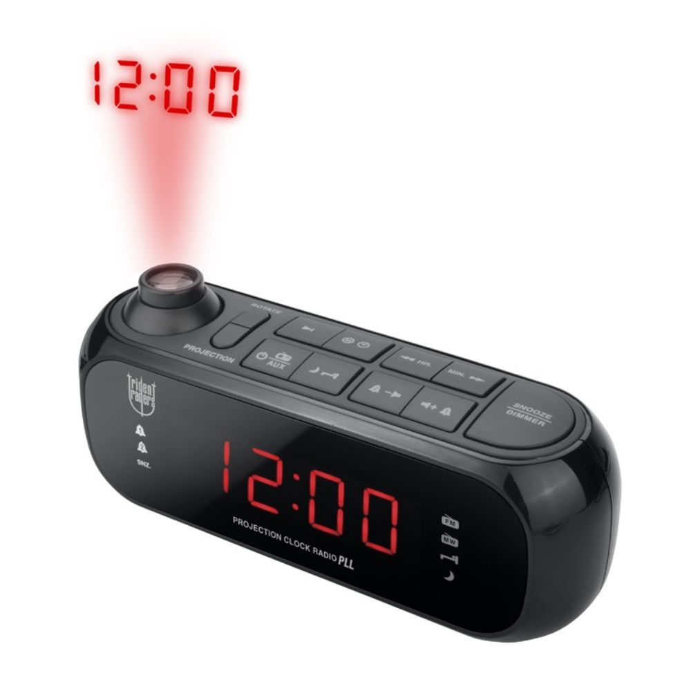 Trident Traders – Wiener Wecker mit Radio und Projektion