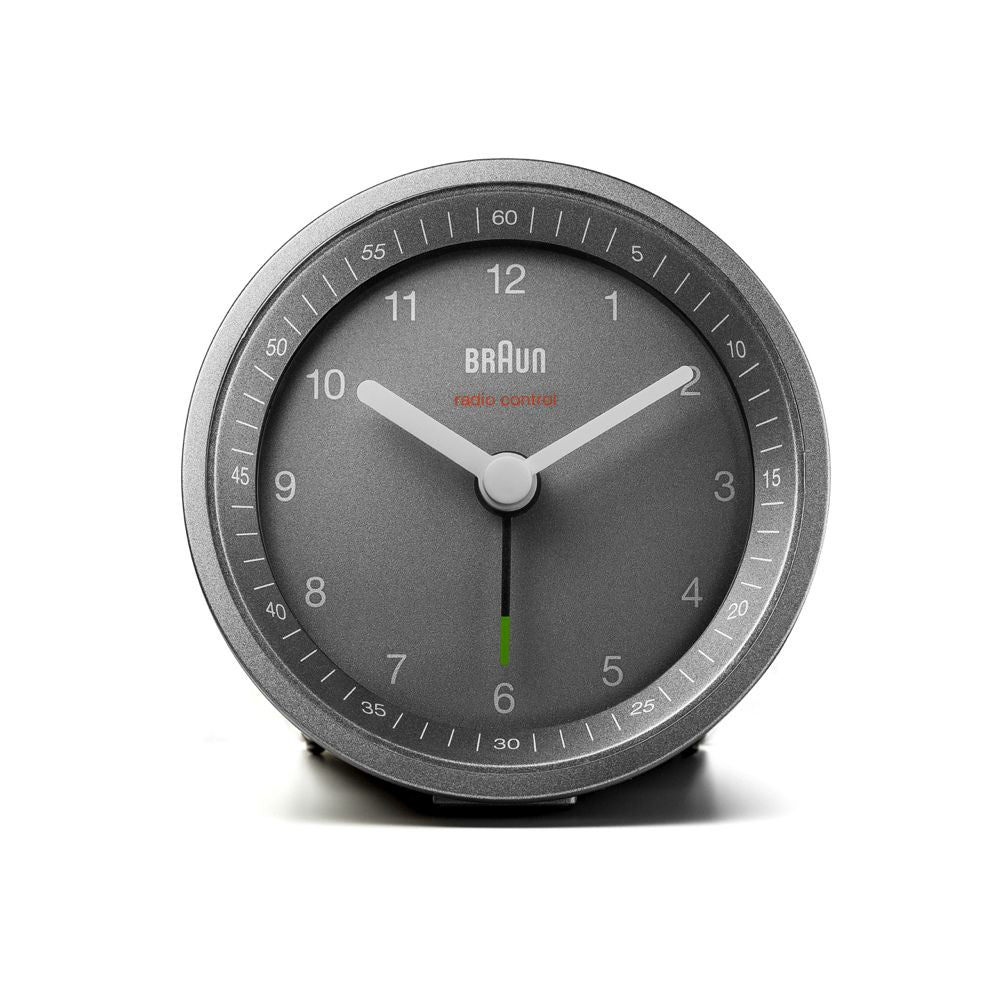 Braun - Funkwecker - grau
