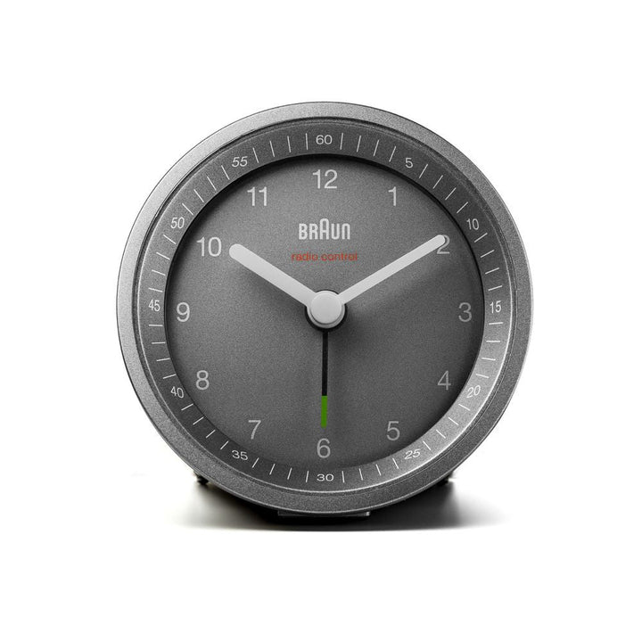 Braun - Funkwecker - grau