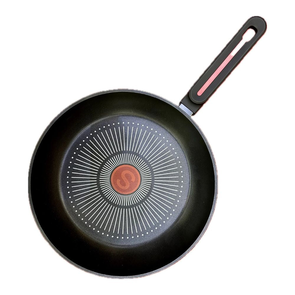 Tägliche Bratpfanne 24 cm mit Hitzeanzeige und Antihaftbeschichtung