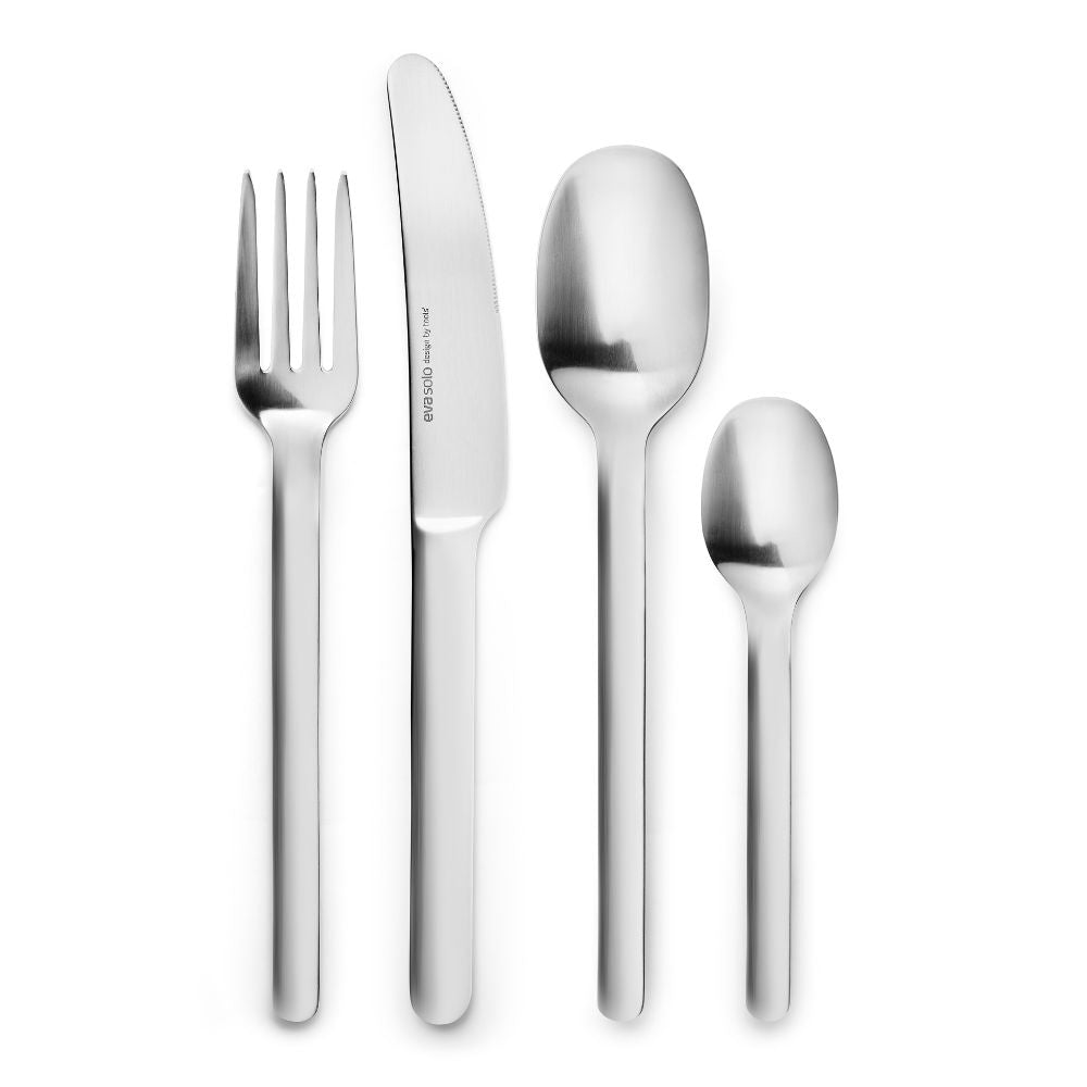 Eva Solo – Nordic Kitchen Besteckset, 16-teilig, mattstahl