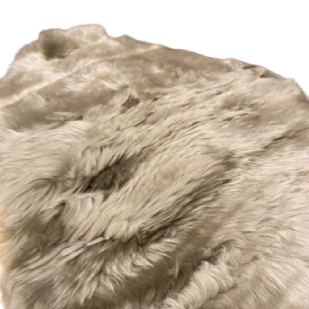 Lammfell 85x55 cm Neuseeland - Taupe