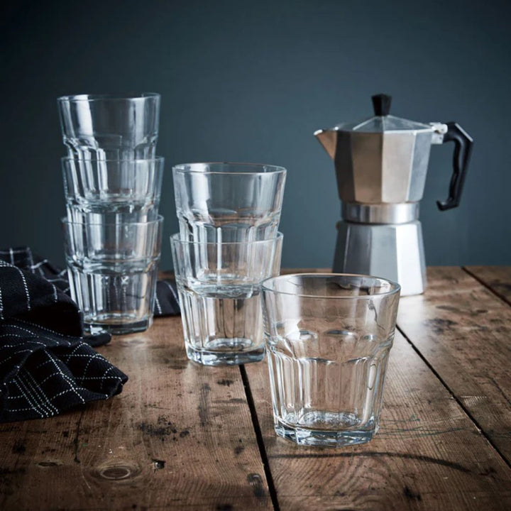 Aida – Atelier Granit-Caféglas-Set, 18-teilig