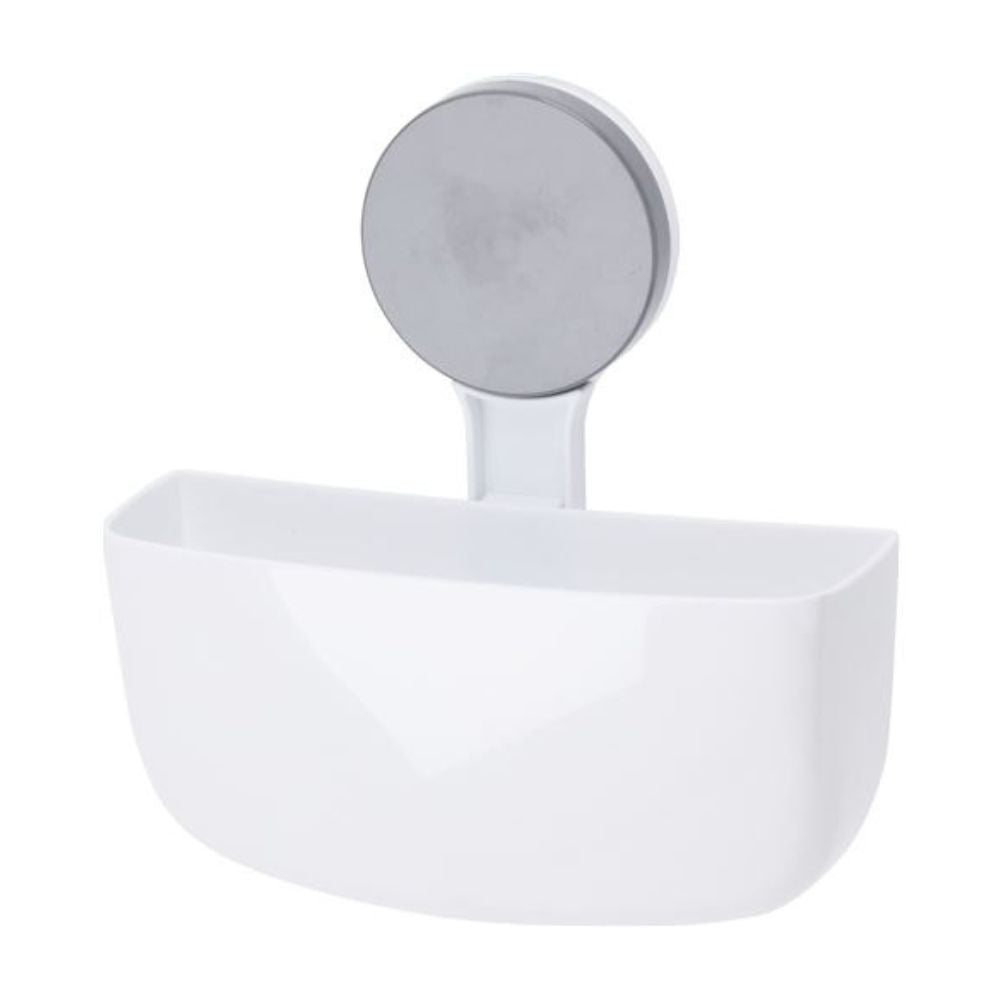 Badehylde med sugekop 16 x 7 x 17 cm