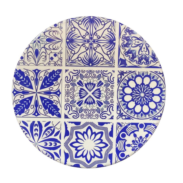Keramikuntersetzer mit Korkboden, Ø 25 cm – verschiedene Motive
