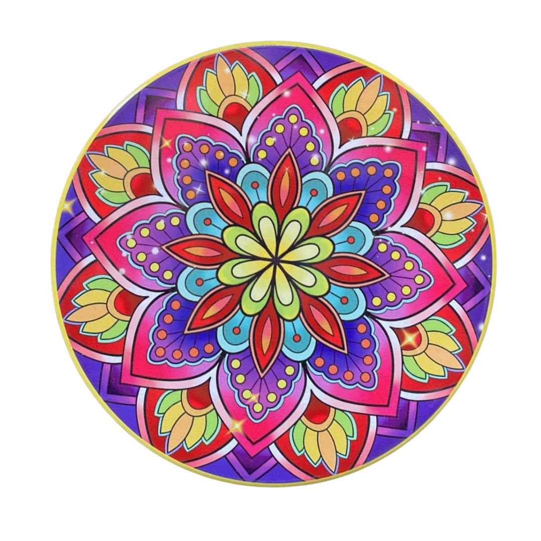 Keramikuntersetzer mit Korkboden, Ø 25 cm – Eselmotiv