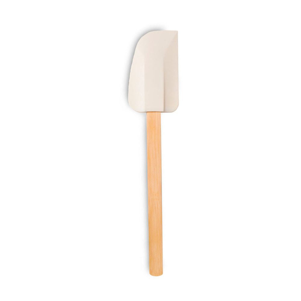 Täglicher Teigschaber aus Silikon und Bambus, 28,5 cm