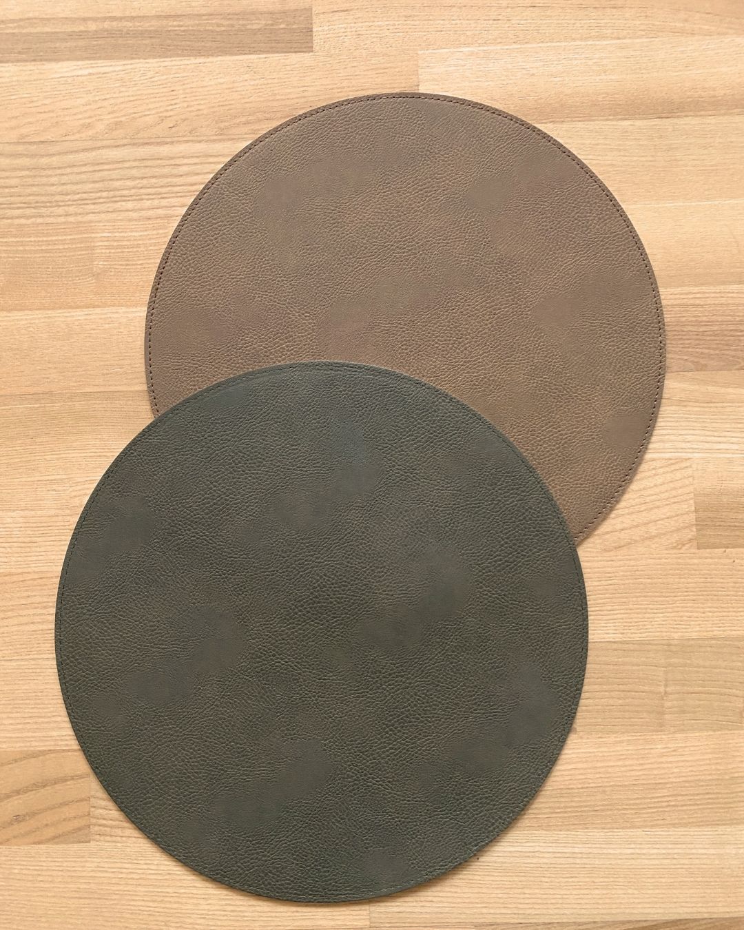Wendbares Platzset - PU Ø38 cm Armee/Kamel