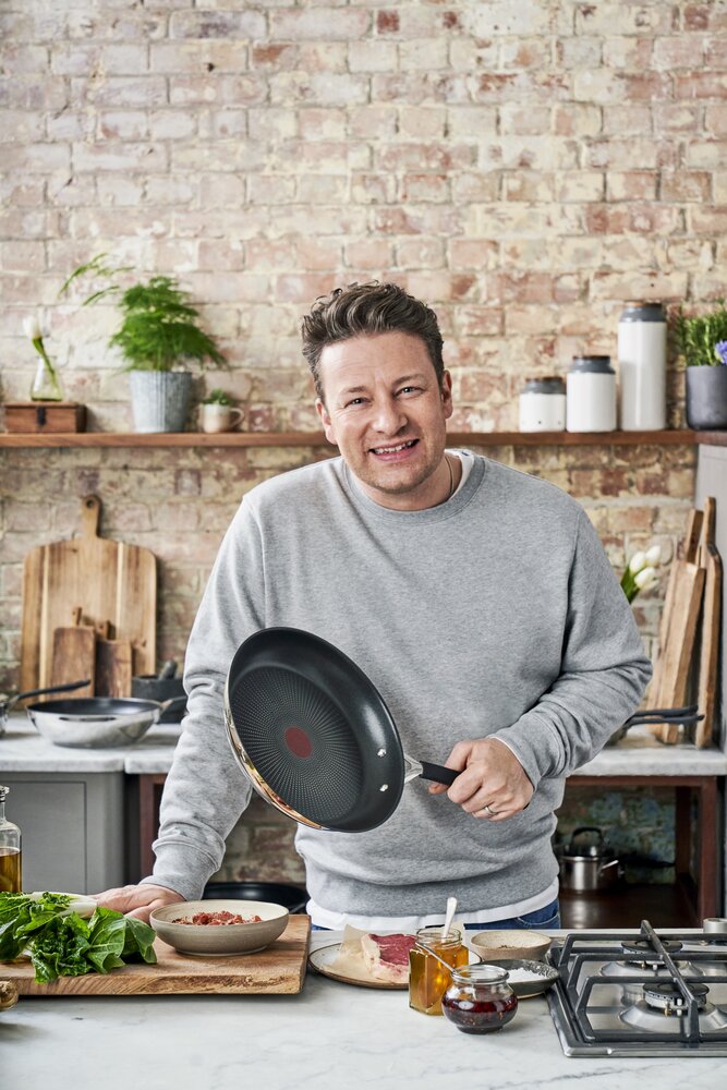 Jamie Oliver Quick &amp; Easy Edelstahl-Bratpfanne 24 cm