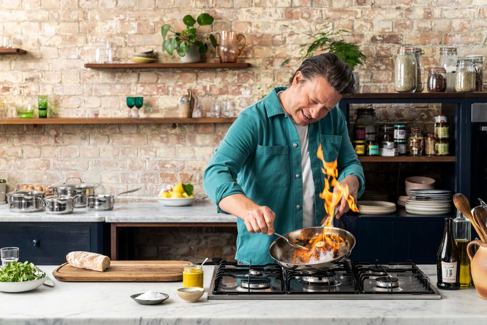 Jamie Oliver – Cook Smart Bratpfanne aus Edelstahl, 24 cm