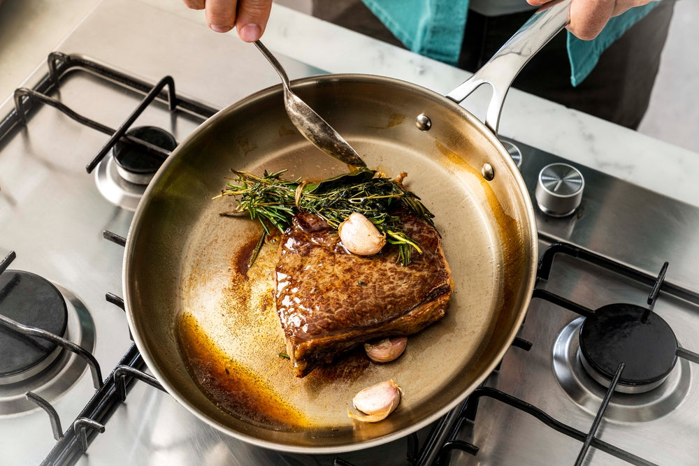 Jamie Oliver Cook Smart Edelstahl-Bratpfanne 28 cm