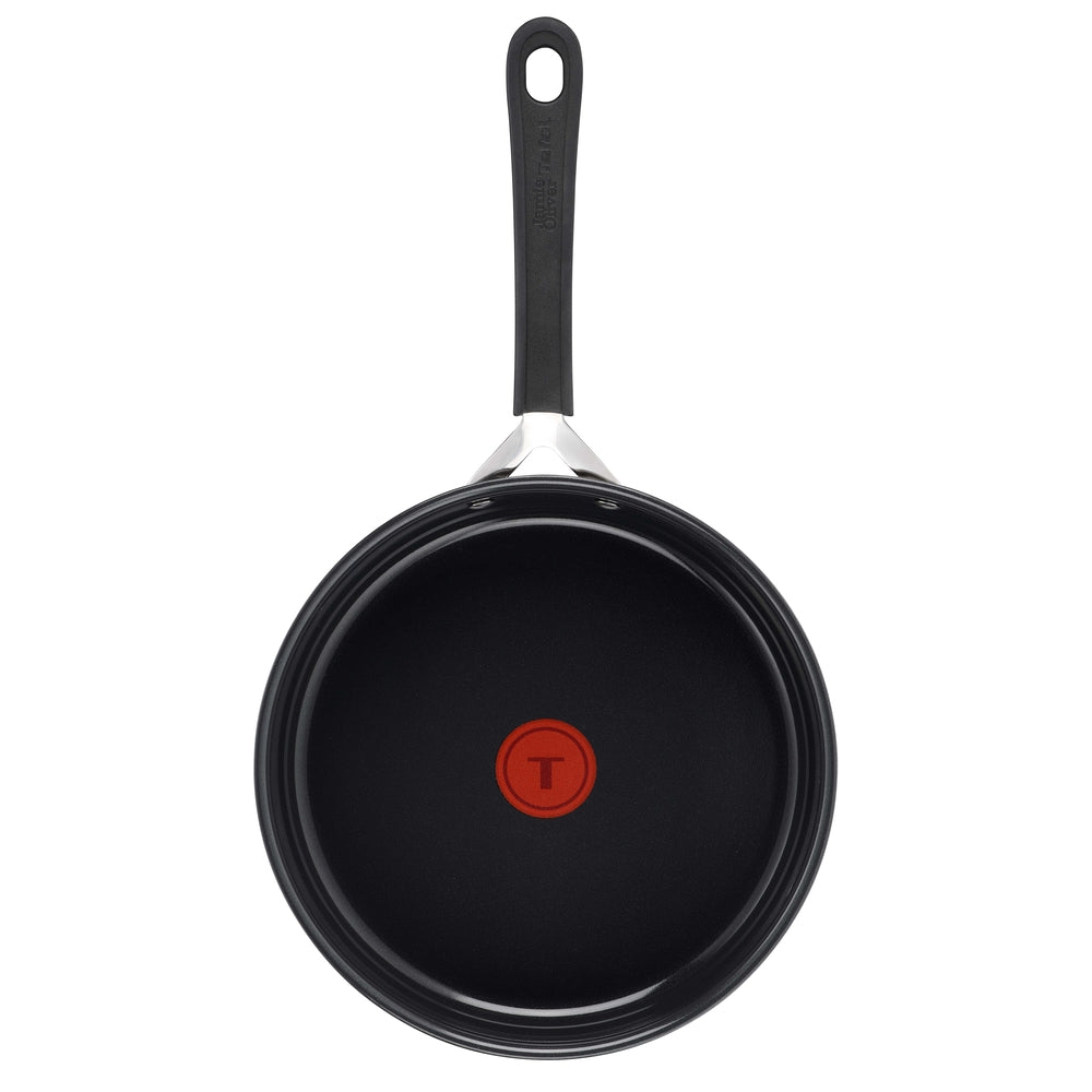 Jamie Oliver Quick &amp; Easy Edelstahl-Keramik-Bratpfanne 24 cm mit Deckel