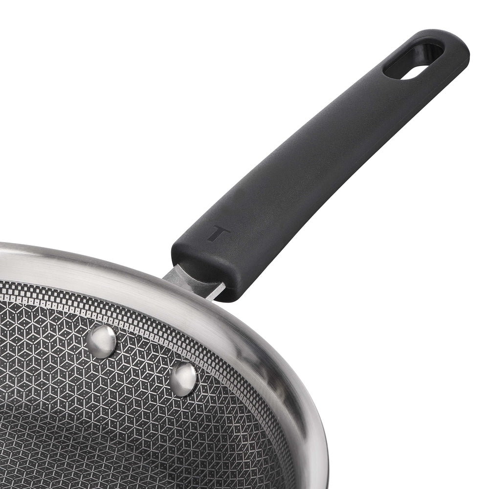 Tefal Emotion Plus Power - Bratpfanne 28 cm - SS Tri-Ply Netz PFTE
