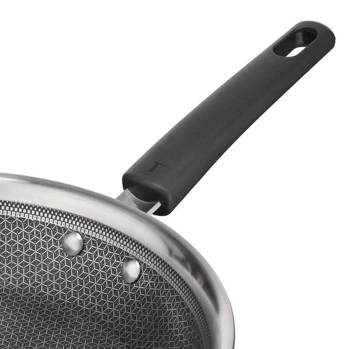 Tefal Emotion Plus Power - Bratpfanne 28 cm - SS Tri-Ply Netz PFTE