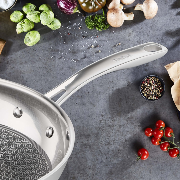 Tefal - Eternal Mesh Edelstahl-Bratpfanne 28 cm