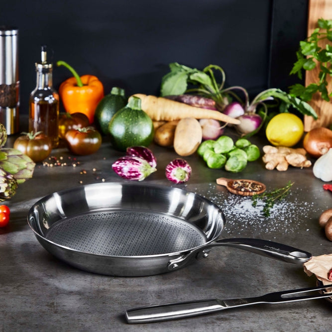 Tefal - Eternal Mesh Edelstahl-Bratpfanne 28 cm
