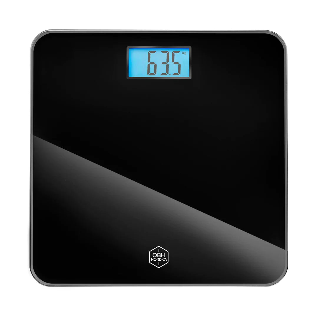 OBH Nordica - Personenwaage Classic Light Scale Schwarz