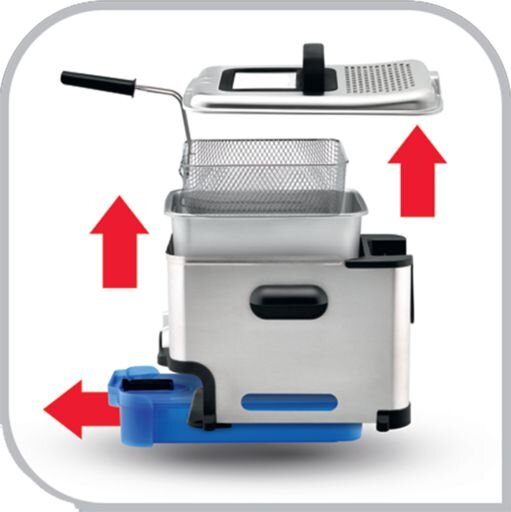 Tefal - Fritteuse Oleoclean - Digitaler Timer