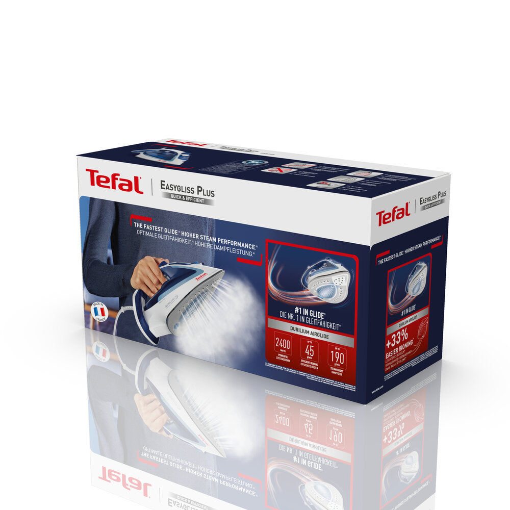 Tefal - Bügeleisen Easygliss Plus - Blau
