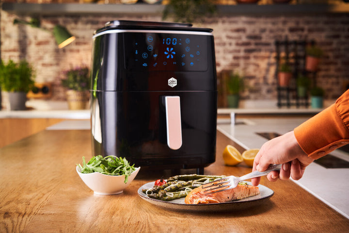 OBH Nordica Easy Fry Heißluftfritteuse 3-in-1 Dampf+
