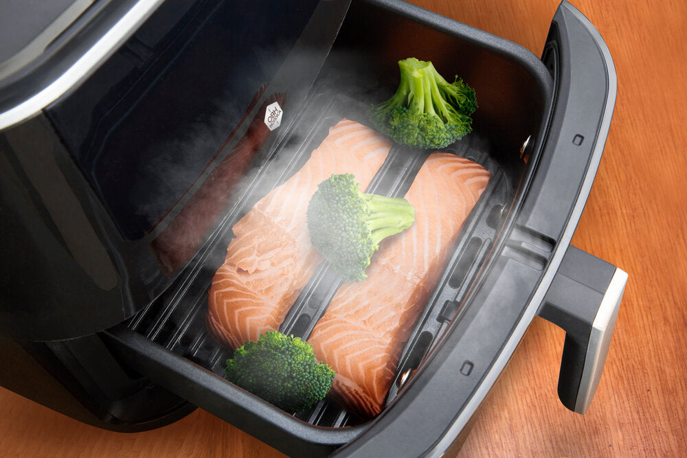 OBH Nordica Easy Fry Heißluftfritteuse 3-in-1 Dampf+