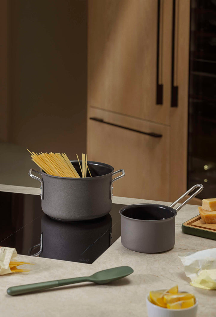 Eva Trio – Grey Line Topf 3,8 Liter – Edelstahl – Slip-Let®-Beschichtung