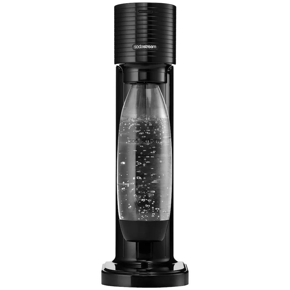 Sodastream - GAIA Black Wassersprudler mit DWS-Flasche OHNE Kohlensäure