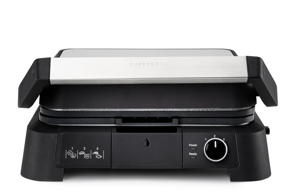 OBH Nordica - SuperGrill Kontaktgrill 3-in-1 Edelstahl