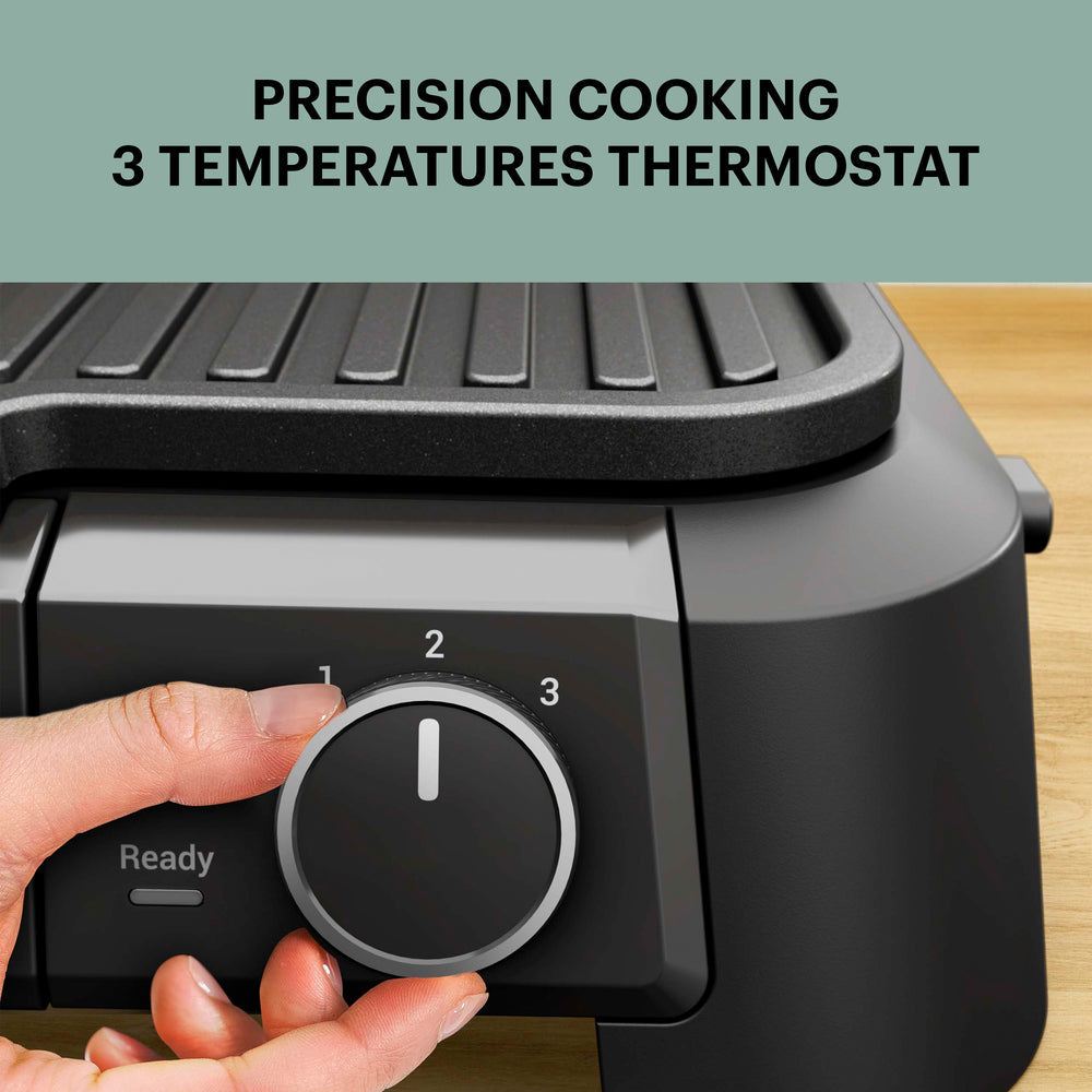 OBH Nordica - SuperGrill Kontaktgrill 3-in-1 Edelstahl