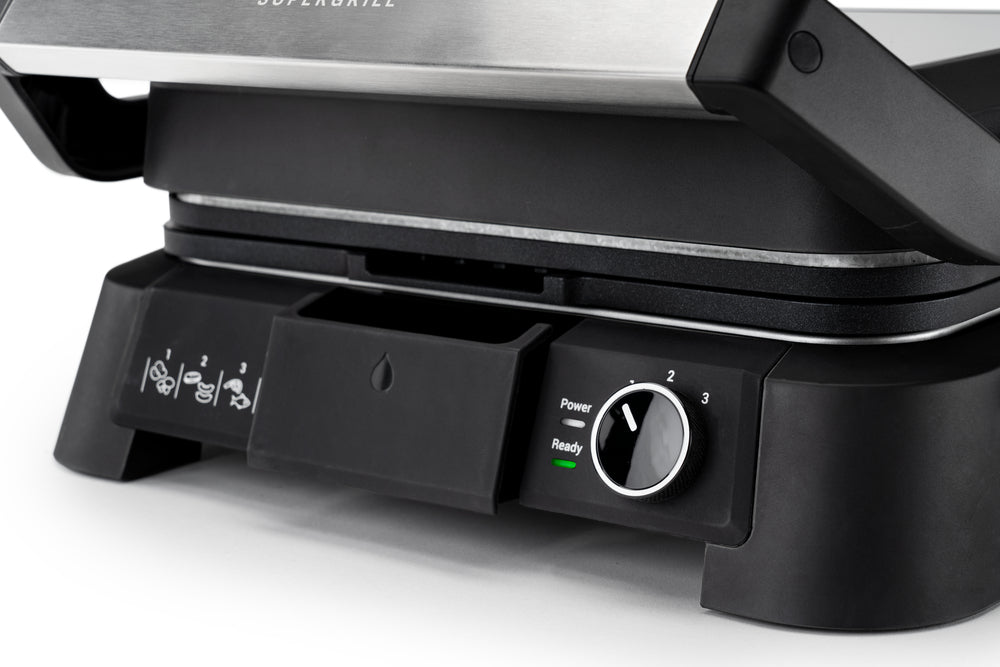OBH Nordica - SuperGrill Kontaktgrill 3-in-1 Edelstahl