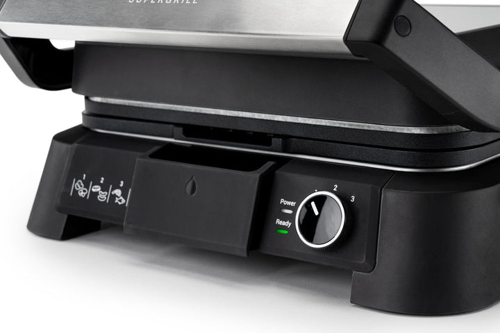 OBH Nordica - SuperGrill Kontaktgrill 3-in-1 Edelstahl