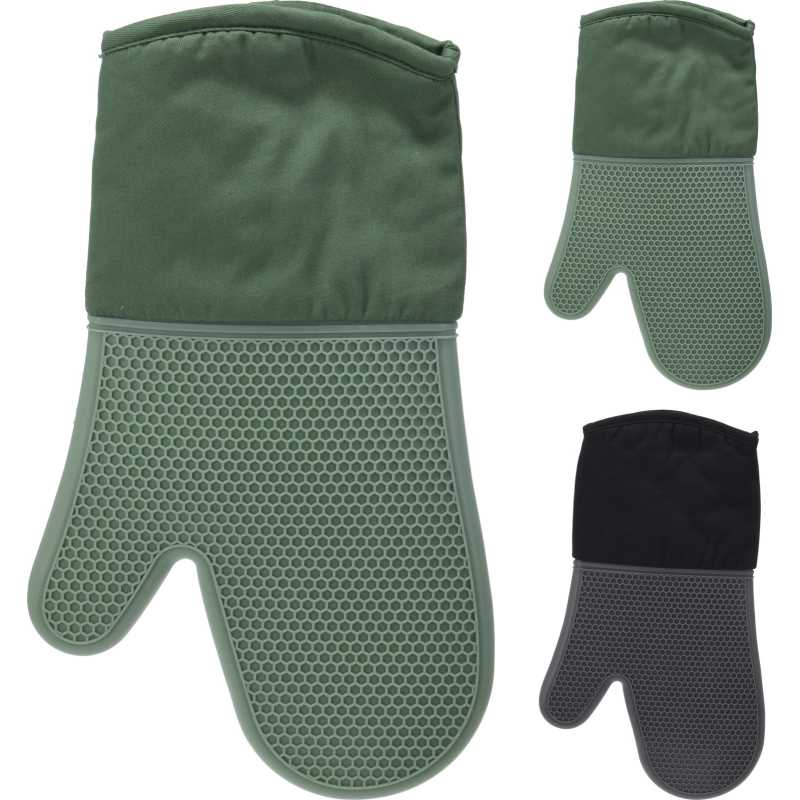 Grillhandschuh aus Baumwolle und Silikon – verschiedene Farben