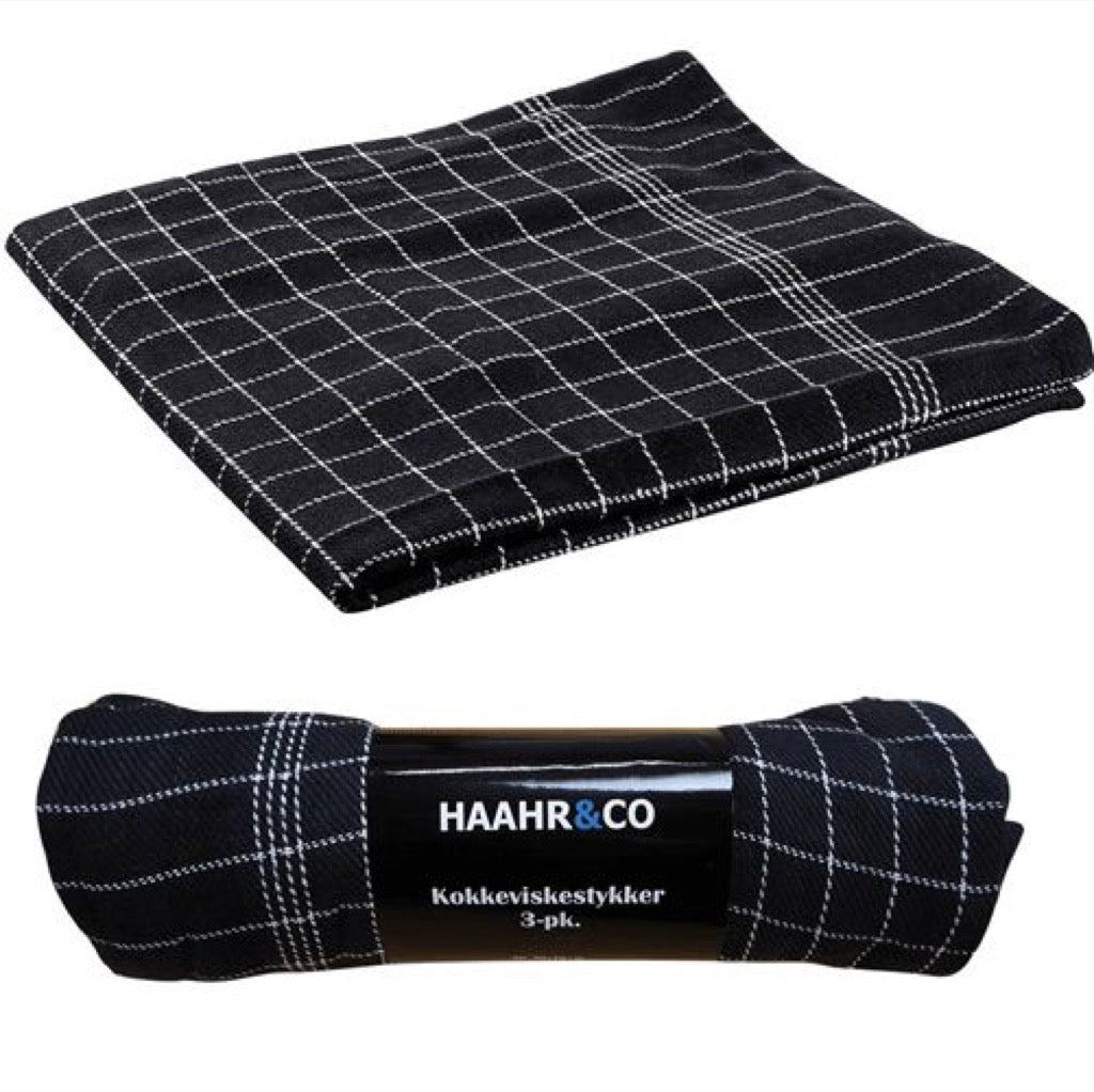 Haahr &amp; Co - Chef-Schneebesen 3er-Pack - Schwarz