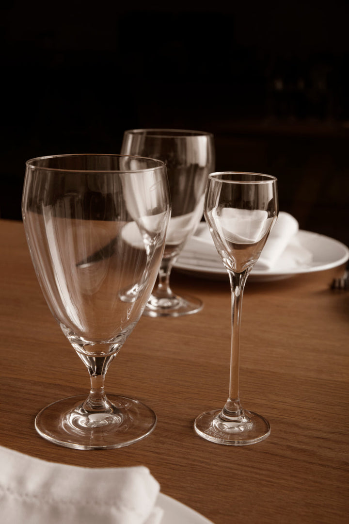 Holmegaard Perfection Shotglas Klar 5,5 cl 6 Stück.