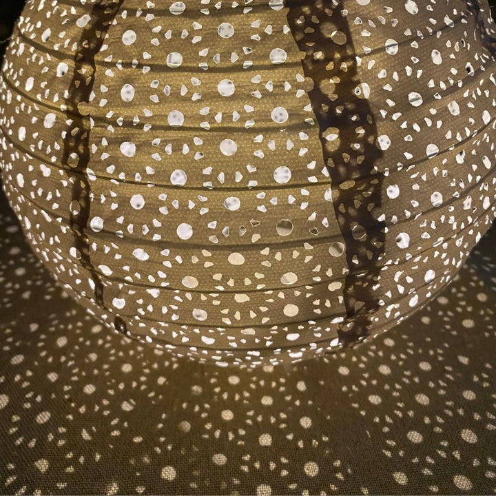 Solarlamp Ø25 cm zand