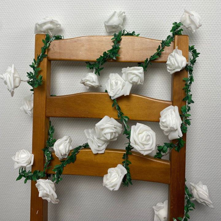 Konzept - Solarlichterkette mit Rosen 20 Stk.