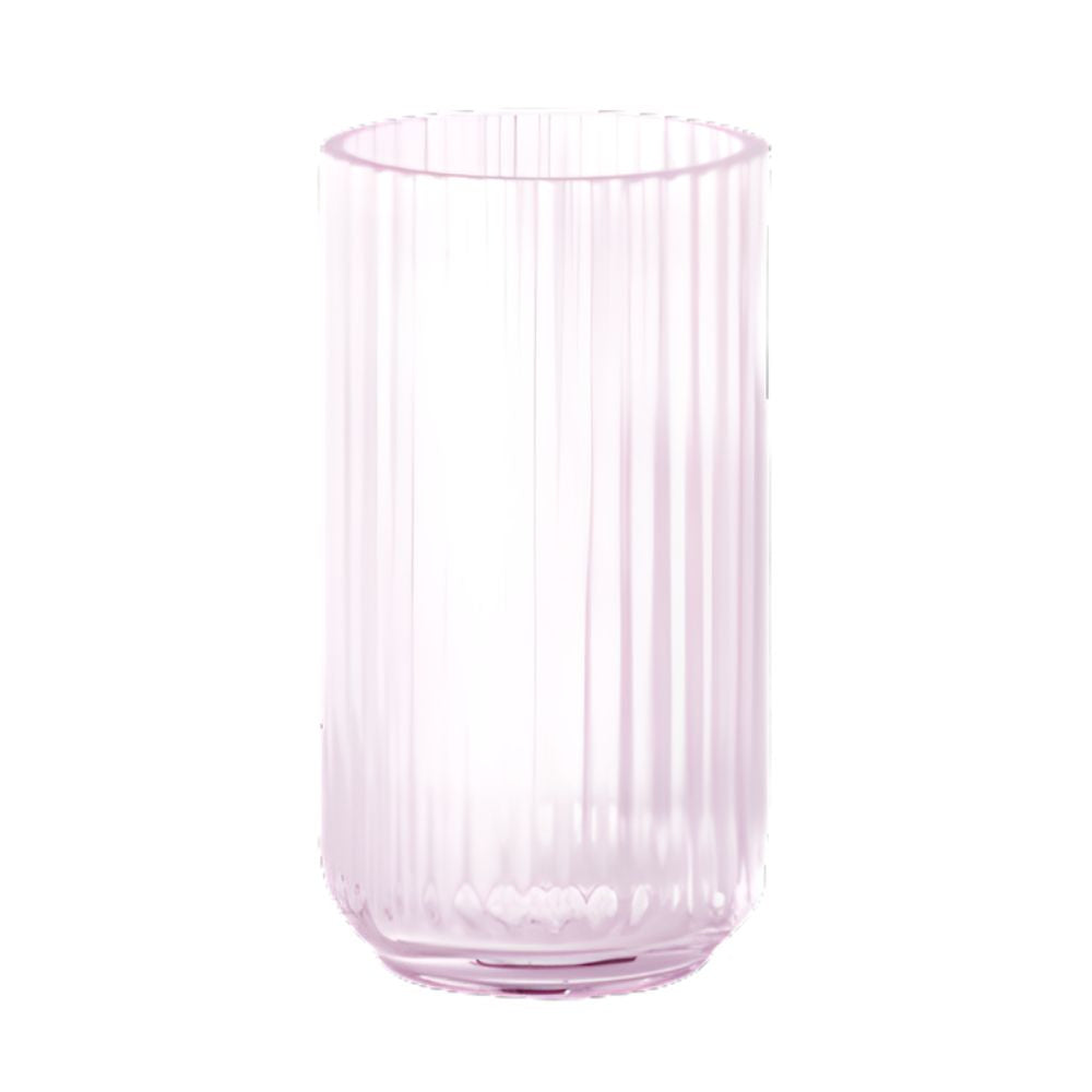 Lyngby - Vase 15 cm - Rosa Glas