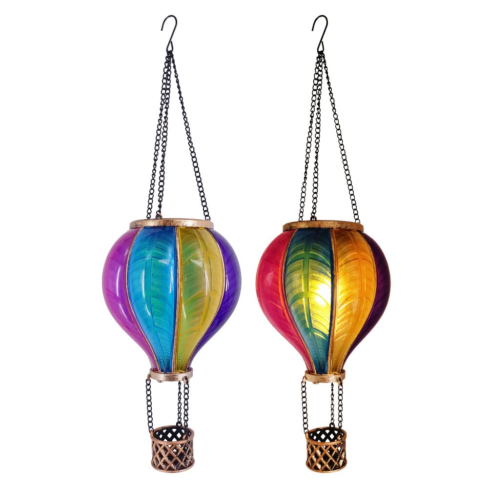 Konzept – Solar-Heißluftballon – mittel – mit Flammeneffekt