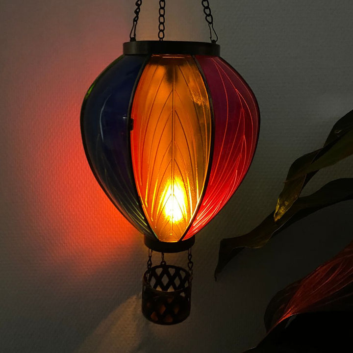 Conzept – Solar-Luftballon – groß – mit Flammeneffekt