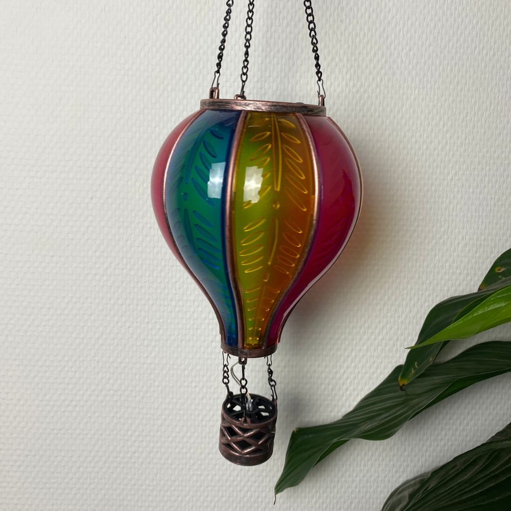 Konzept - Solar-Luftballon - klein - mit Flammeneffekt