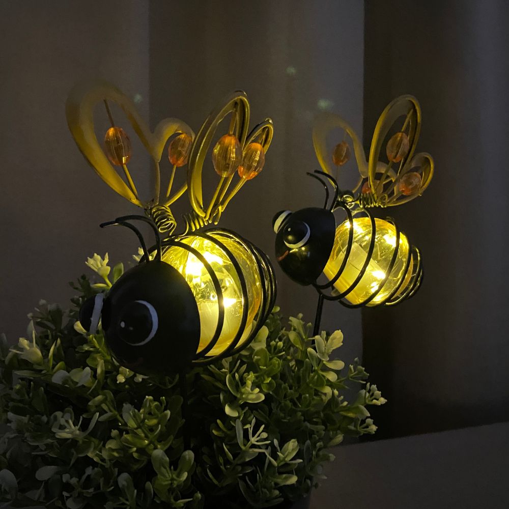 Solar Hummel 2 Stk. - mit Erdspieß