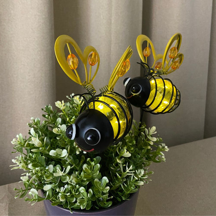 Solar Hummel 2 Stk. - mit Erdspieß