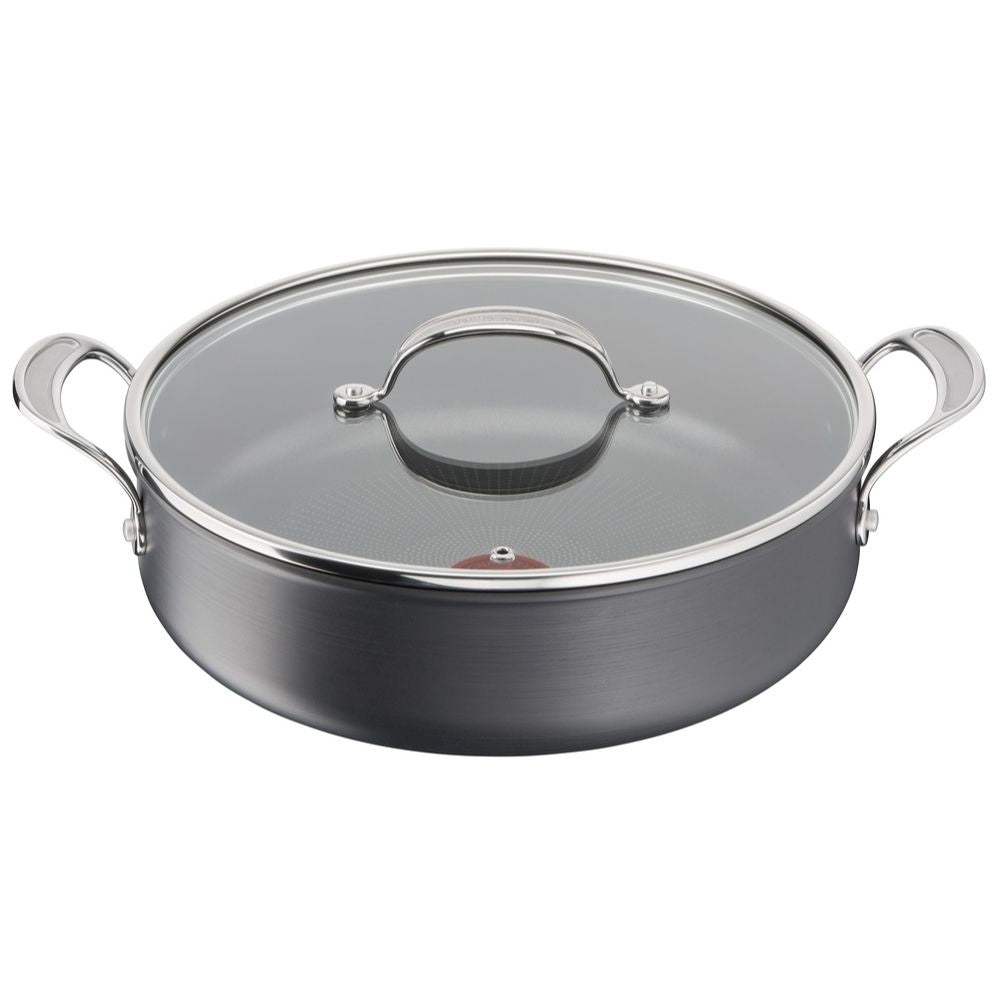 Tefal - Jamie Oliver Cooks Classic HA Bratentopf mit Glasdeckel 30 cm