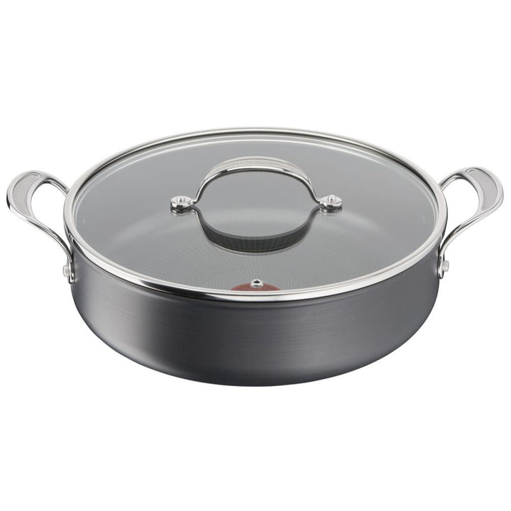 Tefal - Jamie Oliver Cooks Classic HA Bratentopf mit Glasdeckel 30 cm