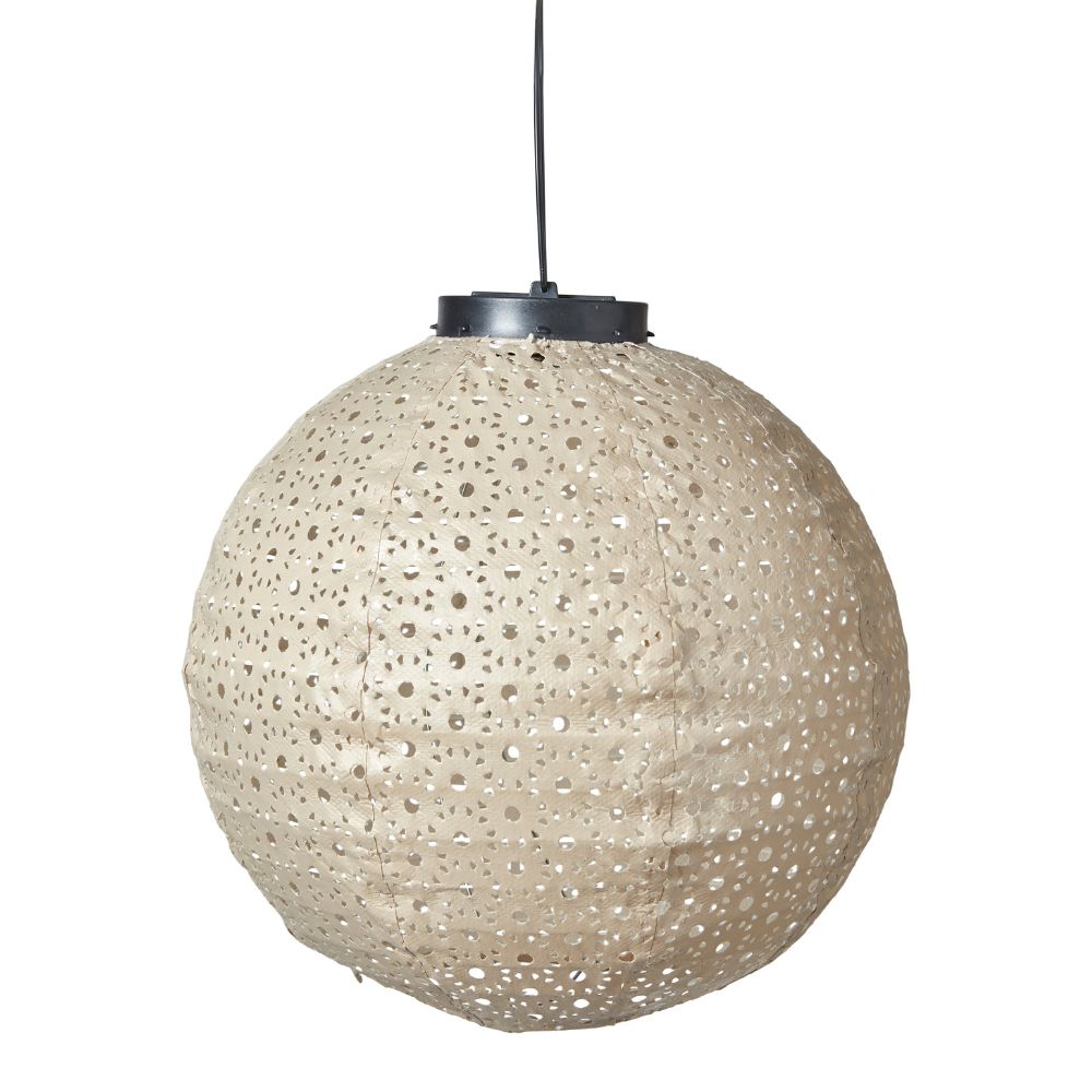 Solarlamp Ø25 cm zand