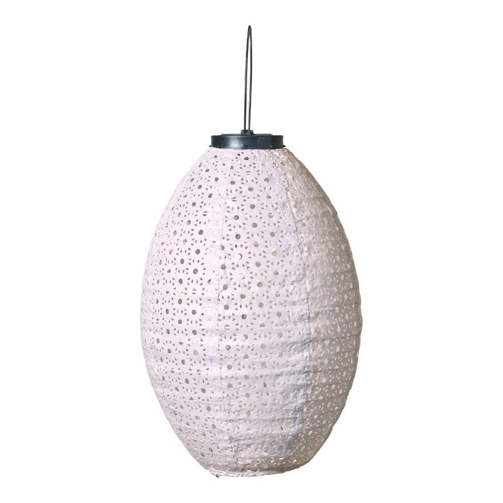 Solar-Laternenlampe Ø22x32 cm rosa
