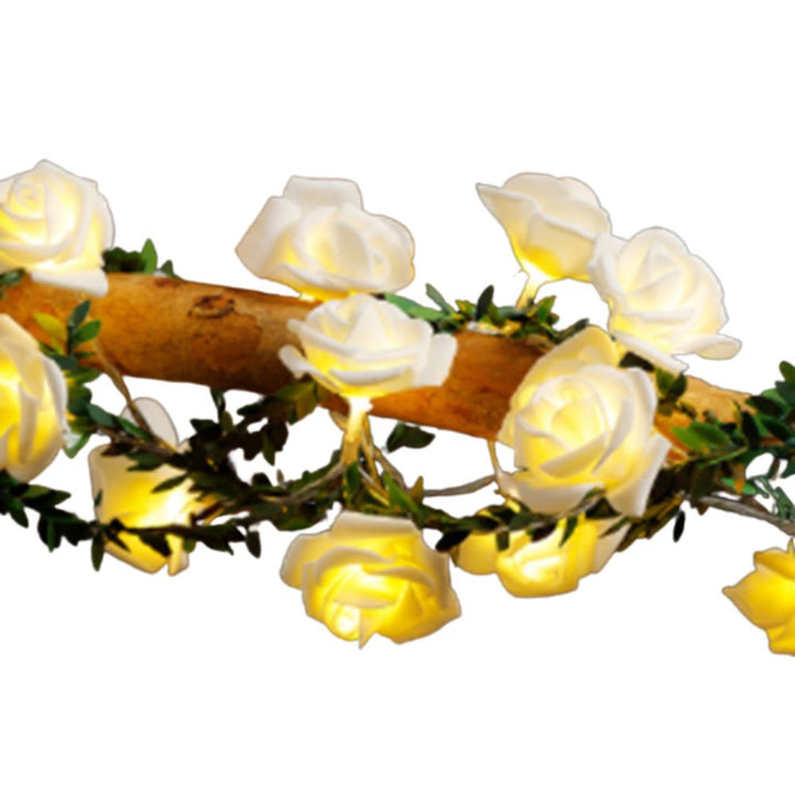 Konzept - Solarlichterkette mit Rosen 20 Stk.