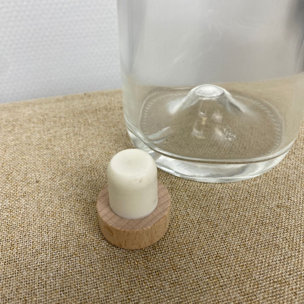 Conzept – Glasflasche mit Korken 0,45 L Ø8x19 cm